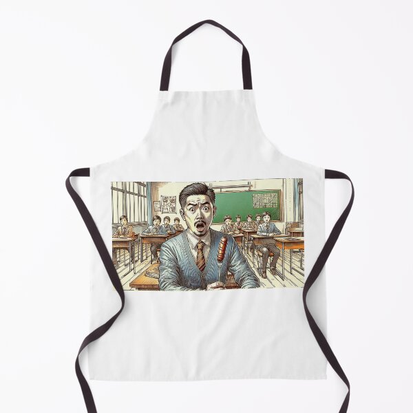 Item preview, School Teacher, sausage on a Fork. Get Forked designed and sold by Get-Forked.