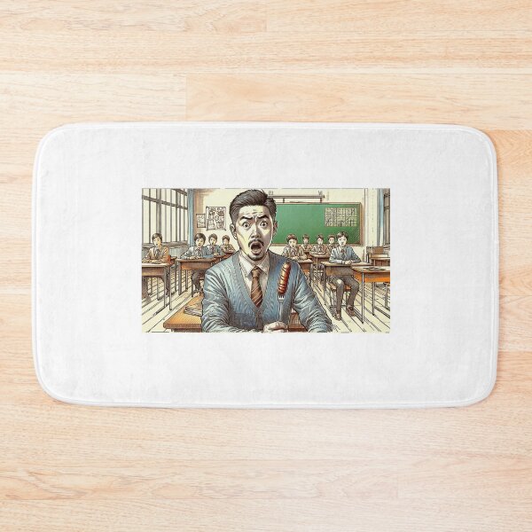 Item preview, School Teacher, sausage on a Fork. Get Forked designed and sold by Get-Forked.