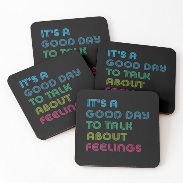 Item preview, IT’S A GOOD DAY TO TALK ABOUT FEELINGS designed and sold by AxelBrook.