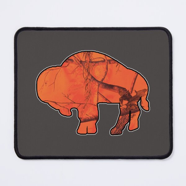 Item preview, Buffalo RT Blaze Orange Camo Silhouette designed and sold by bamatt30.
