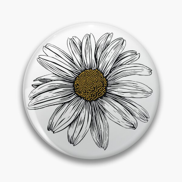 Item preview, Daisy Flower Illustration for Daisy Lovers designed and sold by whyitsme.
