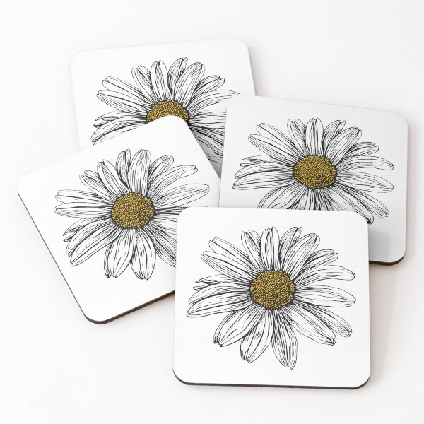 Item preview, Daisy Flower Illustration for Daisy Lovers designed and sold by whyitsme.