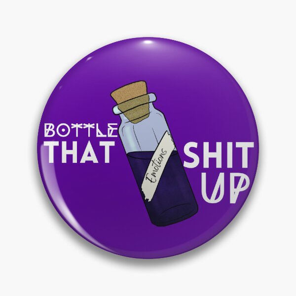 Item preview, Bottle that Shit Up (White Text) designed and sold by Lampblack and Bone.