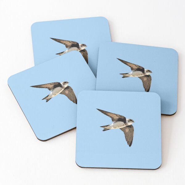 Item preview, Sand Martin Bank Swallow Black Alternate Design  designed and sold by designsasstultd.