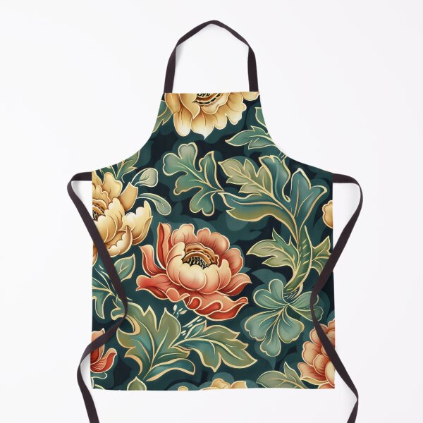 Item preview, Korean floral art inspired pattern designed and sold by CulturalVibes.