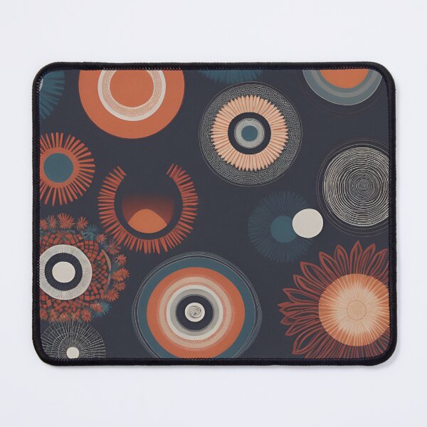 Item preview, RogerPattern - "Cosmic Circles: Embrace Modern Elegance" designed and sold by RogerPattern.