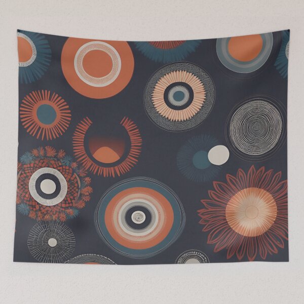 Item preview, RogerPattern -  "Cosmic Circles: Embrace Modern Elegance" designed and sold by RogerPattern.