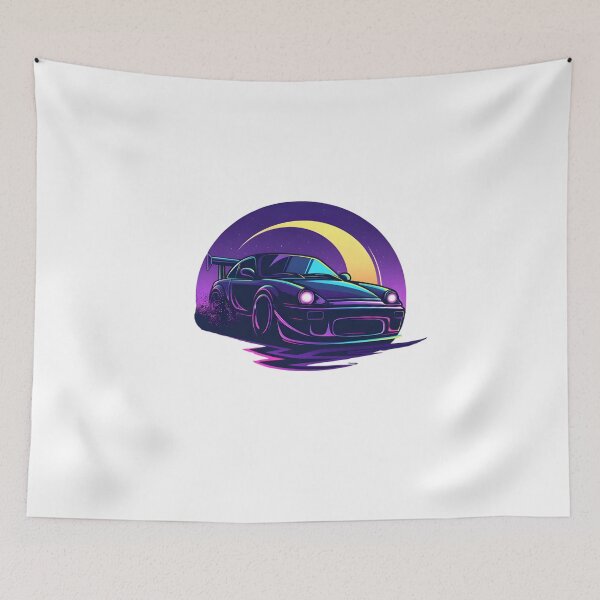 Item preview, Exotic Car In The Moonlight designed and sold by YIPPEE8.