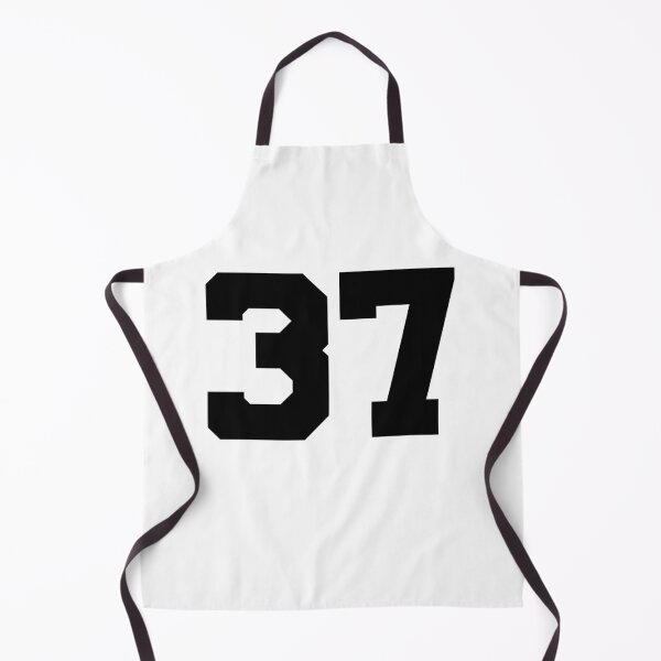 Item preview, 37, thirty-seven, black, University designed and sold by Numbers-Art.