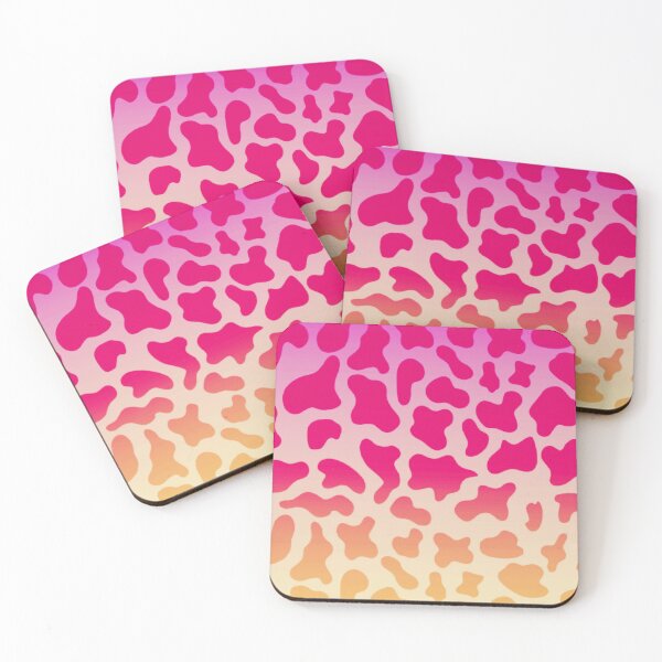 Item preview, Ombre pink yellow animal print  designed and sold by Roxburylane.
