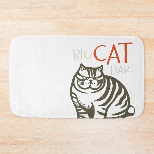 Item preview, Funny Cat Pun Big Cat Liar designed and sold by whyitsme.