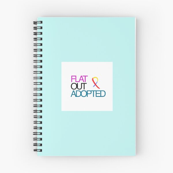 Item preview, Flat Out Adopted Logo designed and sold by FlatOutAdopted.