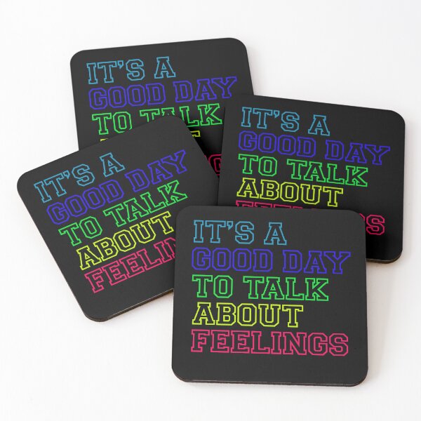 Item preview, IT’S A GOOD DAY TO TALK ABOUT FEELINGS designed and sold by AxelBrook.