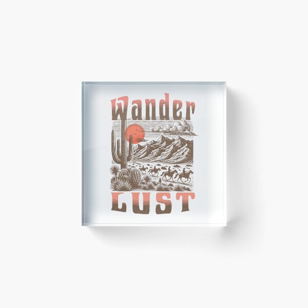 Item preview, Wanderlust travel and adventure lovers Print designed and sold by Thehatinthecat.