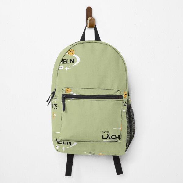 Item preview, Einfach lächeln und loslassen | Pastel Green Background designed and sold by RM-Journey.