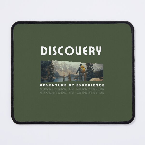Item preview, Discovery - Adventure by Experience | Nature Landscape Illustration | Green Background designed and sold by RM-Journey.