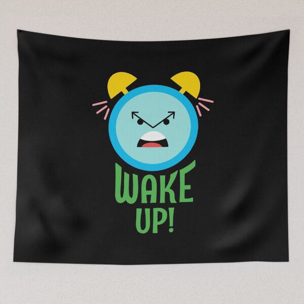 Item preview, Wake Up Angry Alarm Clock designed and sold by ricricswert.