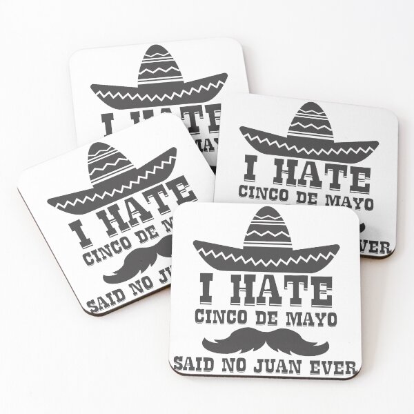 Item preview, I Hate Cinco De Mayo Said No Juan Ever - Funny Cinco De Mayo designed and sold by TheStickerForge.