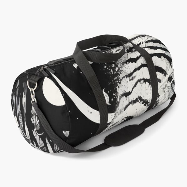 Item preview, Monochromatic Tiger Diving Underwater At Night designed and sold by TomFrontierArt.