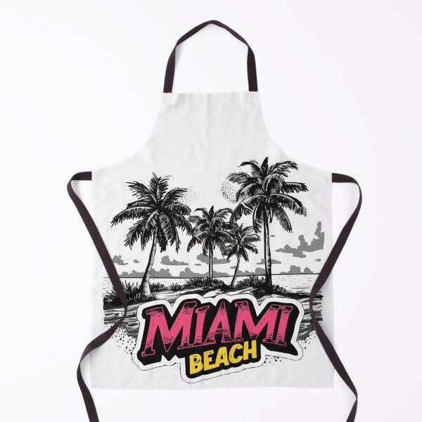 Item preview, Miami Beach Florida (with Color Lettering) designed and sold by VelvetRoom.