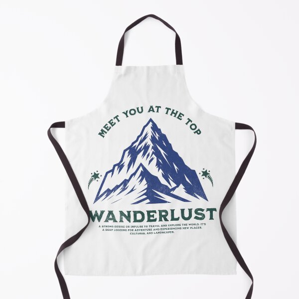 Item preview, Wanderlust travel and adventure lovers Print designed and sold by Thehatinthecat.