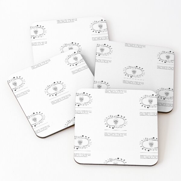 Item preview, Skull Style | White Background designed and sold by RM-Journey.