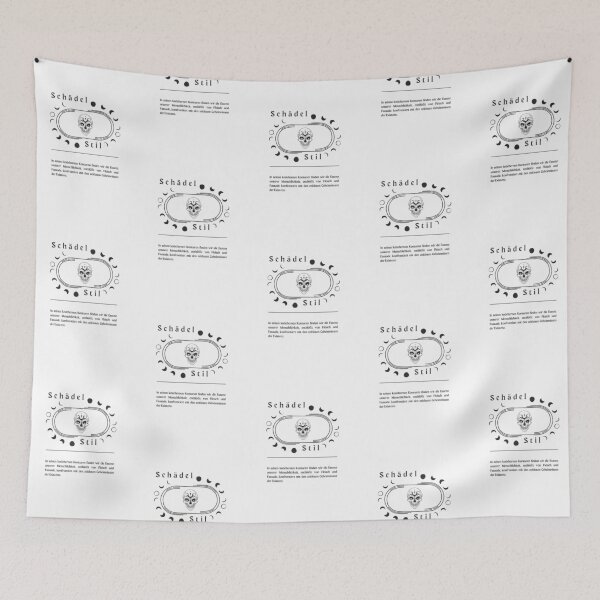 Item preview, Schädelstil | White Background designed and sold by RM-Journey.
