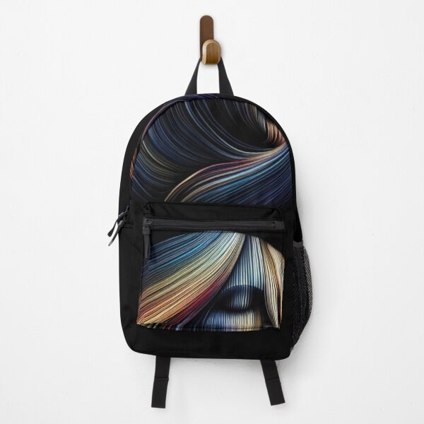 Item preview, God is a woman - Creative art with color lines designed and sold by NovaMode.