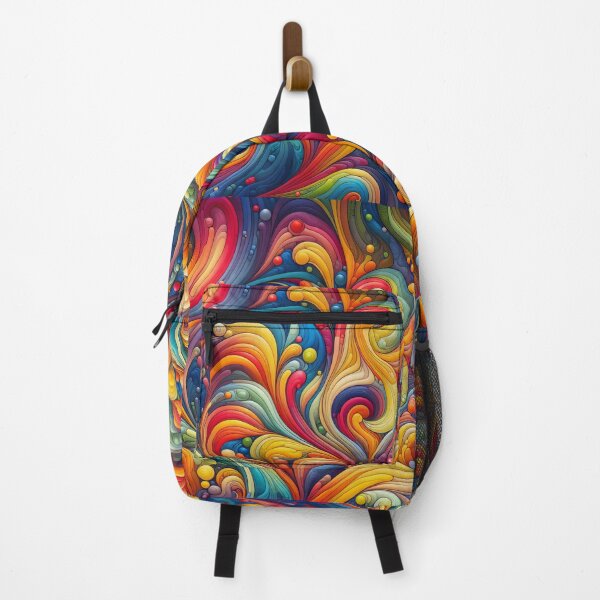 Item preview, Vivid Vortex The Dance of Colourful Chaos Unleashed designed and sold by ArtComixHaven.