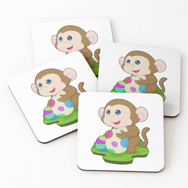 Aperçu de l'œuvre Monkey Easter Easter eggs créée et vendue par Snabdesign84.
