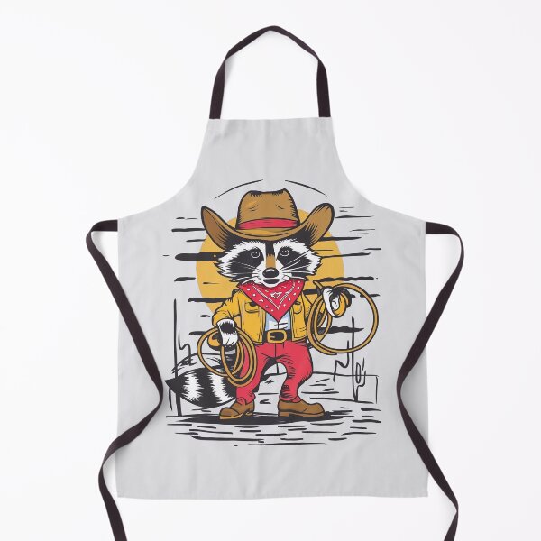 Item preview, Cowboy raccoon designed and sold by Tajdi.