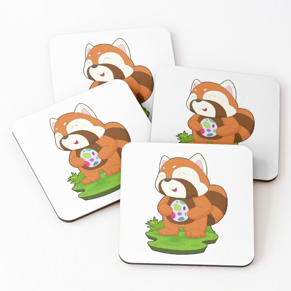 Artikelvorschau, Roter Panda Ostern Osterei entworfen und verkauft von Snabdesign84.