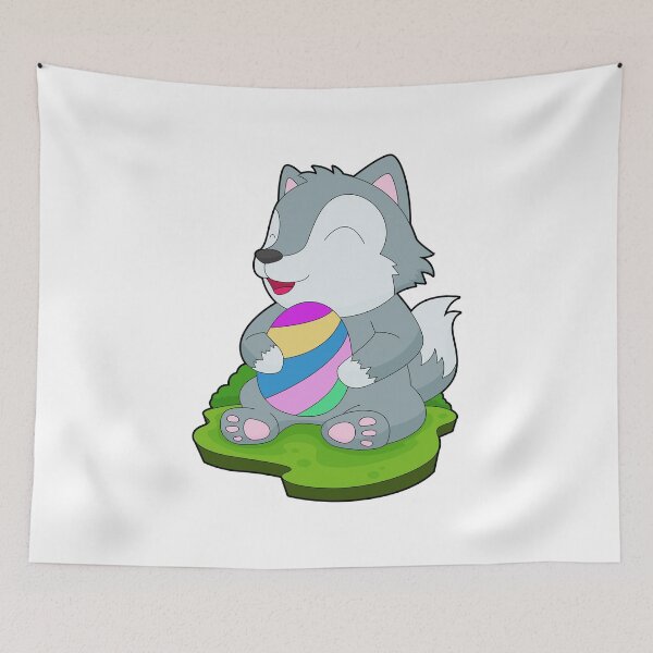 Aperçu de l'œuvre Wolf Easter Easter egg créée et vendue par Snabdesign84.
