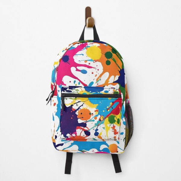 Item preview, Colorful Abstract Paint Splatter Background designed and sold by gallofoto.
