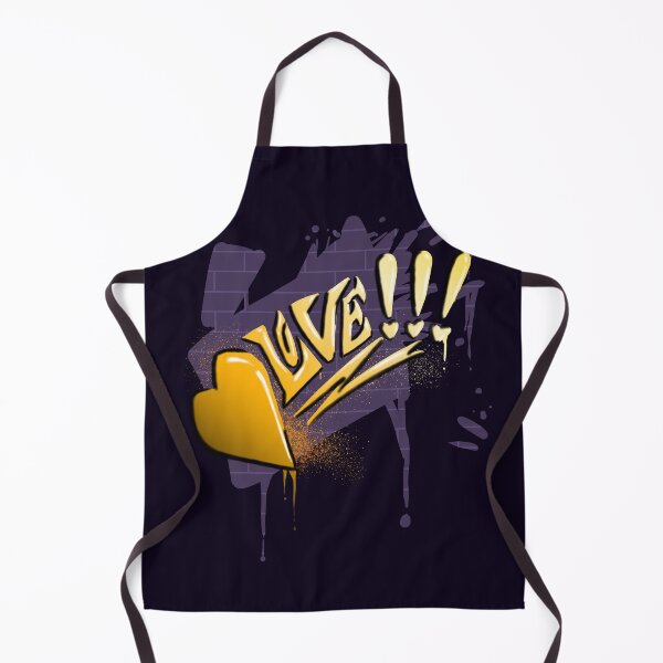 Item preview, Graffiti Heart (Gold) designed and sold by AidanThomasArt.