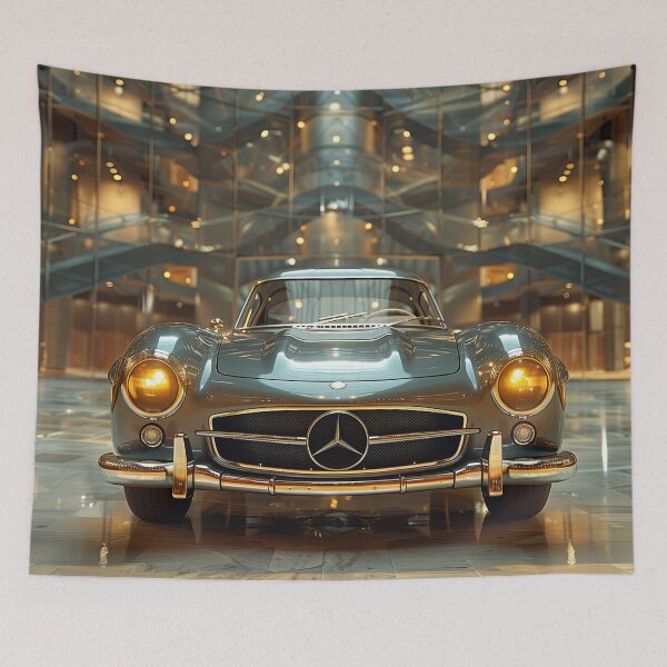Item preview, Futuristic Mercedes Gullwing designed and sold by OwnByCats.