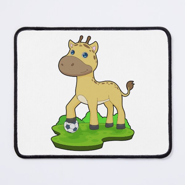 Item preview, Giraffe Soccer player Soccer designed and sold by Snabdesign84.