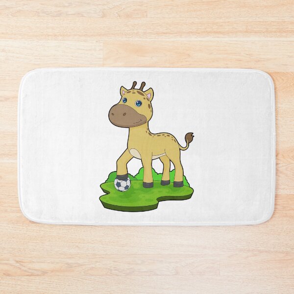 Item preview, Giraffe Soccer player Soccer designed and sold by Snabdesign84.