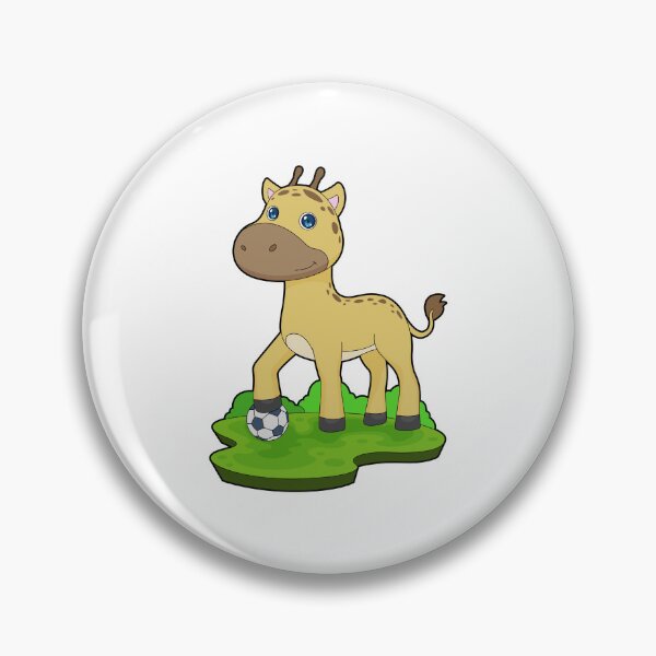 Item preview, Giraffe Soccer player Soccer designed and sold by Snabdesign84.