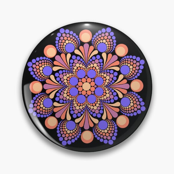Item preview, Alanna / Alana Trippy Synesthesia Mandala  designed and sold by Arthurbutus.