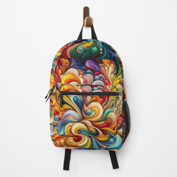 Item preview, Vibrant Vortex A Cosmic Celebration of Swirling Hues designed and sold by ArtComixHaven.