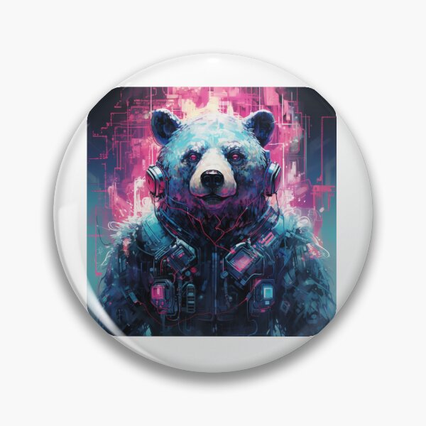 Item preview, Cyber Bear // Bear // cyber animal // Robotic animal // AI designed and sold by SMARTKIT  DESIGNAGENCY.