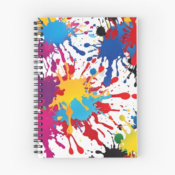 Item preview, Colorful Paint Splatter Abstract Background designed and sold by gallofoto.