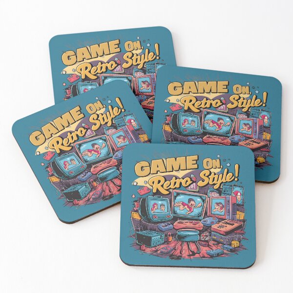Item preview, Vintage Retro Gamer. designed and sold by LaughWear Co..