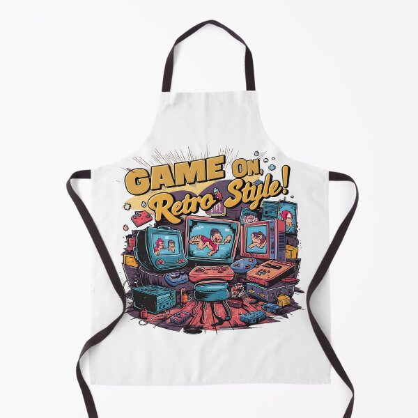 Item preview, Vintage Retro Gamer. designed and sold by LaughWear Co..
