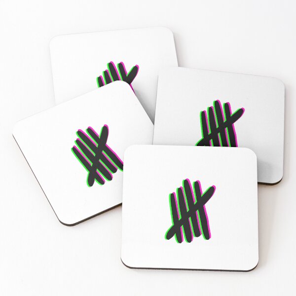 Item preview, Glitch 5SOS Tally Symbol designed and sold by designsbygrace2.
