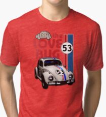 Herbie The Love Bug Tri-blend T-Shirt