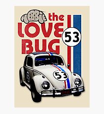 Herbie The Love Bug Photographic Print
