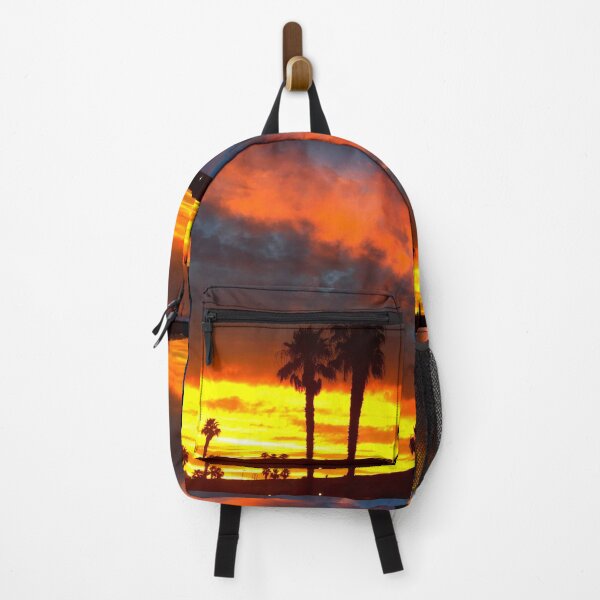 Item preview, Red hot Palm treesSunset landscape by Iritof designed and sold by iritof.