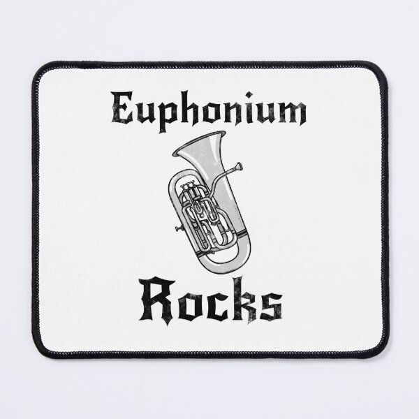 Item preview, Euphonium Rocks, Euphoniumist Heavy Rock Brass Musician designed and sold by doodlerob.